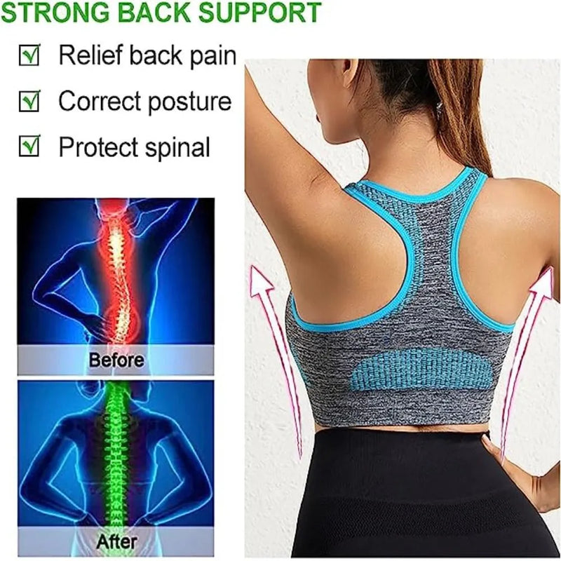New Ion Lifting Lymphvity Detoxification Bra Seamless Comfort Breathable  Fabric Sport Bra Shaping Powerful Lifting Bra for Women